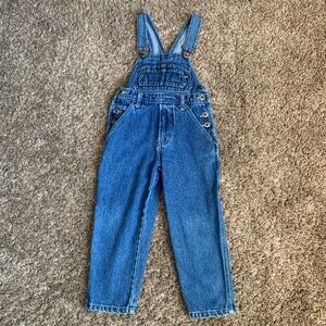 Vintage Route 66 Jean Carpenter Overalls Girls Sz.5 90s or Y2K